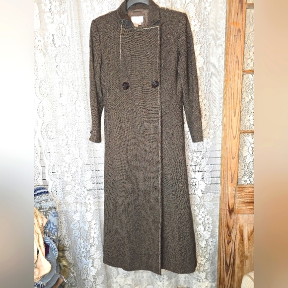 Spiegel Jackets & Blazers - Vintage Spiegel Wool Blend Trench Coat. Womens 6P
